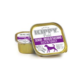 Вологий корм з індичкою для літніх собак Kippy Pate Senior Dogs Turkey, 150 гр