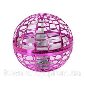 Летающий шар-спиннер Flynova pro 368FN(Pink) со светом