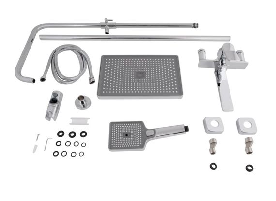 Душова система універсальна Qtap Presto Chrome з виливом QTPRE111CRM45575 | Зображення 2