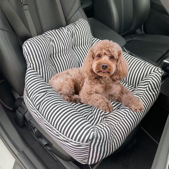 Автокресло-Лежанка В Машину Для Собак И Кошек NEWPET 2в1 — Автомобильное Кресло С Надёжной Фиксацией И Страховочным Ремешком С