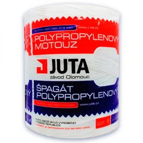 Шпагат 4 кг JUTA білий 500 м/кг, 2000 tex 2000 м Бухта 500М/KG
