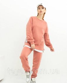 Спортивний костюм для жінок колір рожевий FI_006326