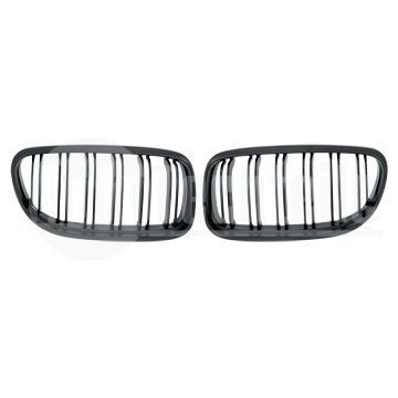 Решетки радиатора компл. BMW 3 E90 08-11 (мат. чёрн.), AutoTechteile, 700 0316, 700 0318