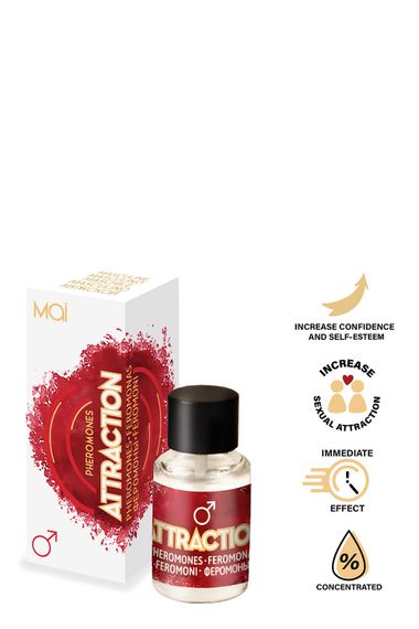 Духи з феромонами без запаху чоловічі MAI masculine PHEROMONES 7 ML | Зображення 1