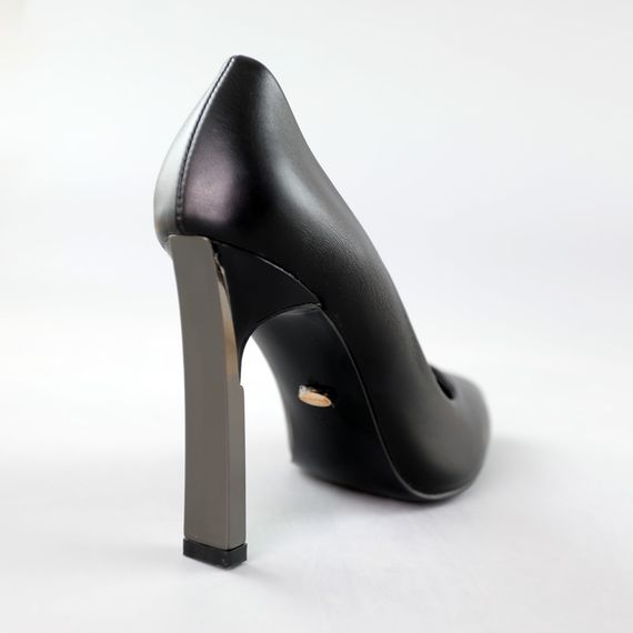 Туфлі човники жіночі 591618 Чорні 35 36 37 38 39 | Зображення 5