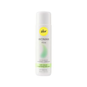 Лубрикант на водній основі pjur Woman Aloe 100 мл з екстрактом алое, зволожувальний, без парабенів
