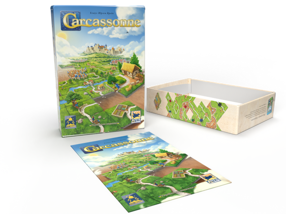 Настільна гра Каркассон 3.0 Нове видання + доп. Річка та Абат (Carcassonne 3.0) укр. | Зображення 3