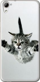 Чехол на HTC Desire 826 dual sim Летящий котёнок "2322u-312-17620"