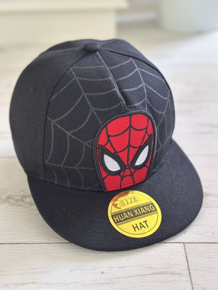 Кепка дитяча снепбек (Snapback) Людина Павук  Спайдермен Синій з червоним 50-54р (2234) | Зображення 6