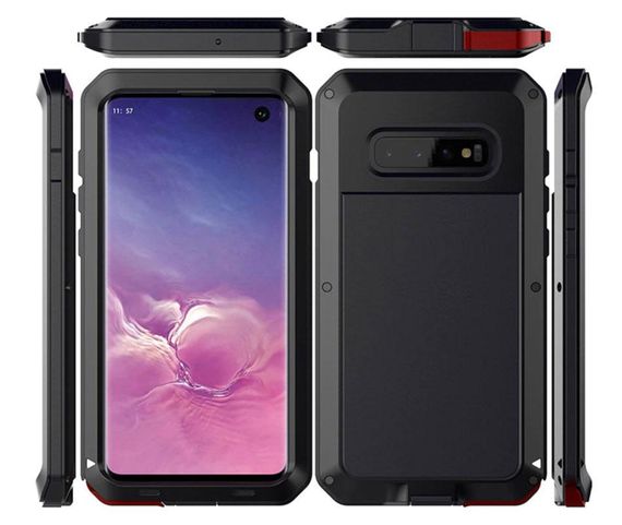 Протиударний чохол Primo Doom Armor для смартфона Samsung Galaxy S10 (SM-G973) - Black | Зображення 1