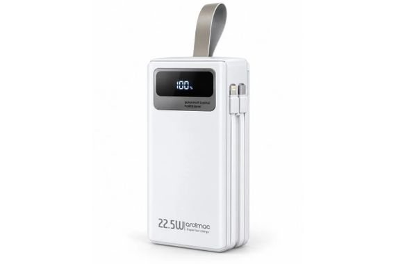 Білий Power Bank Aroimac ORA503 40000 mAh