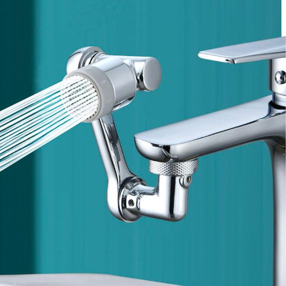 Насадка аератор на кран з поворотом, 2 режими / Розпилювач води на змішувач / Насадка для економії води | Зображення 2