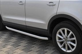 Боковые Подножки Fullmond (2 шт., Алюминий) Короткая База для Fiat Doblo III 2023- гг