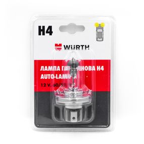 Лампа галогенова для авто H4 24 вольта, 1 шт. в блістері