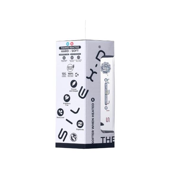 Анальная пробка двойной плотности SILEXD Thermo Reactive черная, Medium sexstyle | Зображення 15