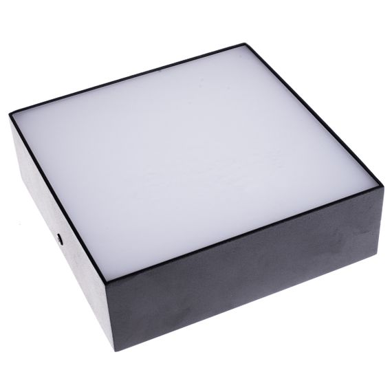 Светильник потолочный накладной LED FLF-84 15W WW BK