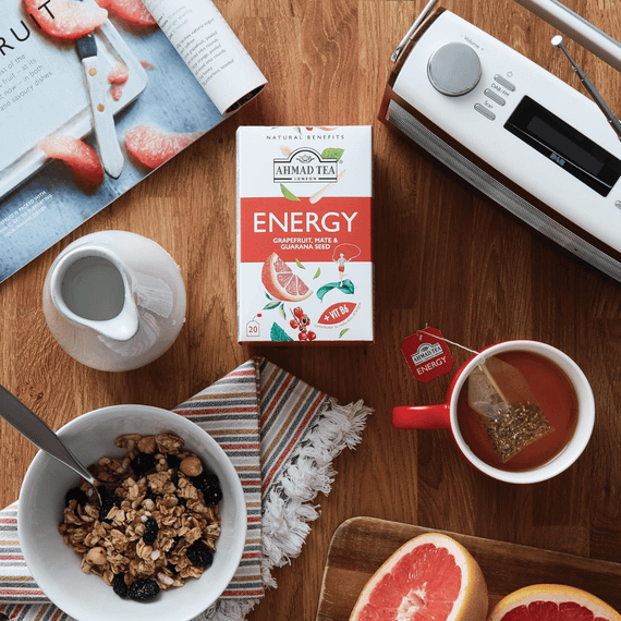 Трав'яний чай «Енергія»  Для підвищення рівня енергії 20 пакетиків Ahmad Tea 054881020367 | Зображення 2