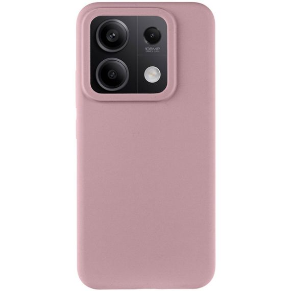 Чехол Silicone Cover Lakshmi (AAA) для Xiaomi Redmi Note 13 5G Розовый / Pink Sand