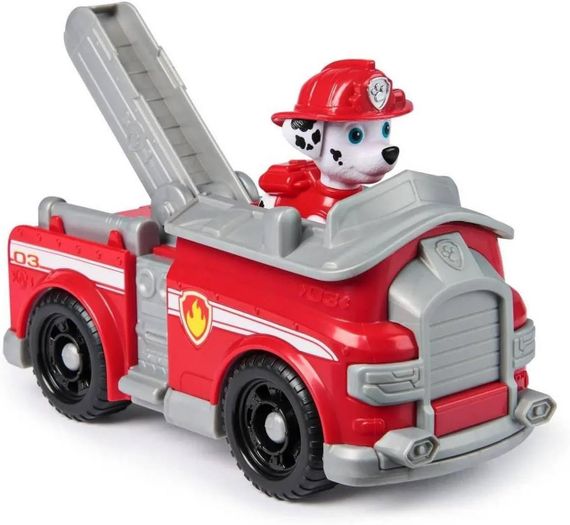 Щенячий патруль Пожежна машина та фігурка Маршал Paw Patrol Marshall’s Fire Engine | Зображення 2