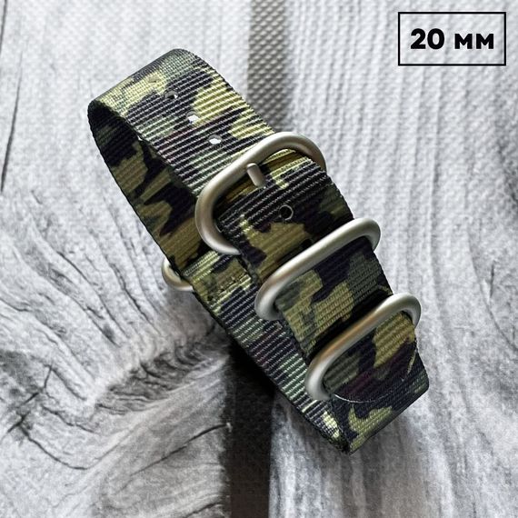 Ремешок Nato Camo A Tacs 20 мм