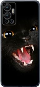 Чехол на Infinix Hot 12 Чёрная кошка "932u-2864-17620"