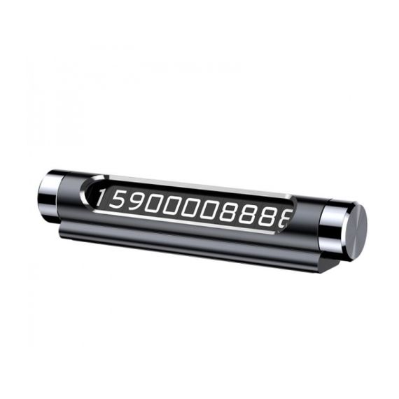 Автовізитка Baseus Metal /black/