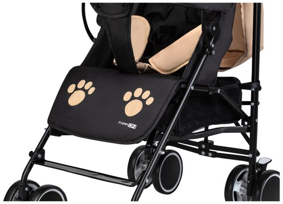 Коляска FreeON Simple Black-Yellow | Зображення 5