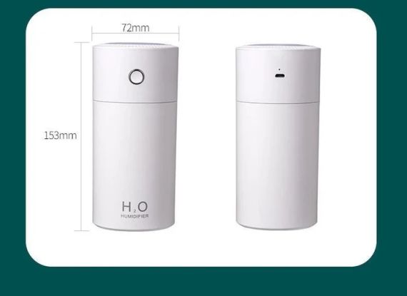 Зволожувач повітря з підсвіткою H2O Colorful HUMIDIFIER білий, USB | Зображення 4