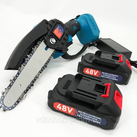 Зручна акумуляторна пила для ремонту 6"(15 см) Domotec 24V, Пила садова універсальна KV-42 | Зображення 2