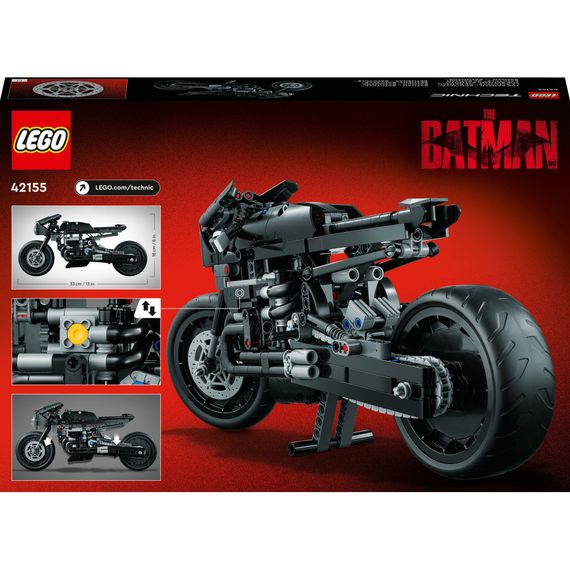 Конструктор LEGO Technic Бетмен: Бетцикл 641 деталь (42155) | Зображення 9