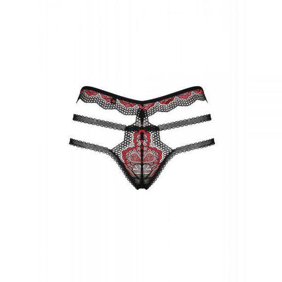 Трусики Obsessive Megies panties black L / XL Sex Aura | Зображення 1