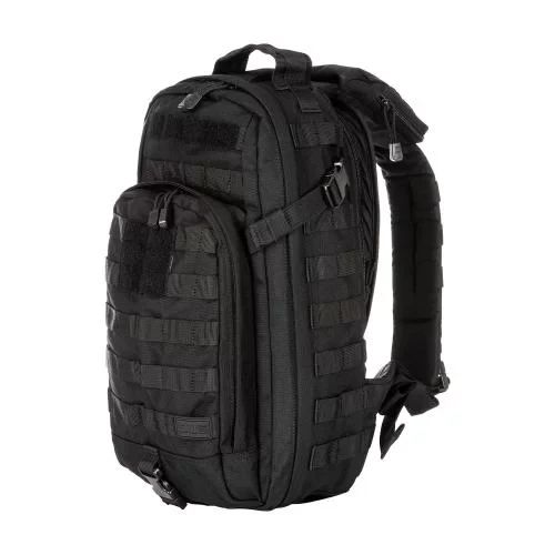 Однолямковий тактичний рюкзак 5.11 Tactical 18 літрів Black штурмовий рюкзак із системою MOLLE для військових, туризму та EDC | Зображення 6