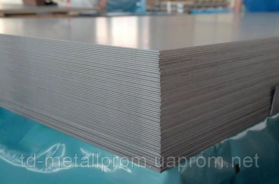 Лист нержавіючий AISI 430 1,2 4N+PVC листи н/ж сталі, нержавіюча сталь, ціна, купити, гост, технічний