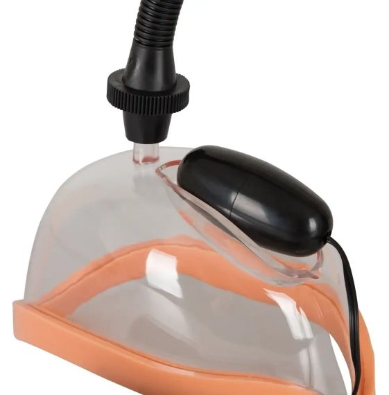 Вагинальный насос с вибрацией (прозрачный) sexstyle | Зображення 4