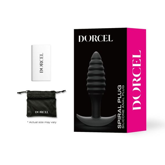 Анальная пробка Dorcel SPIRAL PLUG, диаметр 3 см, силикон sexstyle | Зображення 2