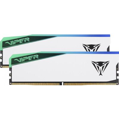 Модуль памяти для компьютера DDR5 32GB (2x16GB) 6200 MHz Viper Elite 5 RGB Patriot (PVER532G62C42KW) | Зображення 2