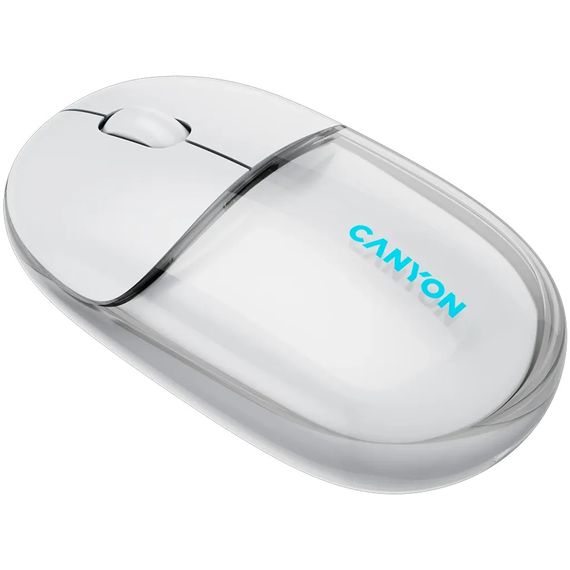 Мышь компьютерная безпроводная Canyon OnClick 24 White CNS-CMSW24W белая | Зображення 2