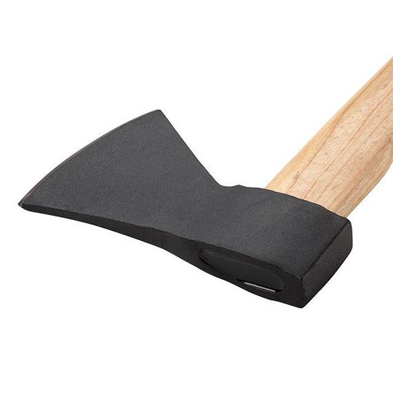 Сокира 1200 г.з дерев'яною рукояткою INTERTOOL HT-0269 | Зображення 2