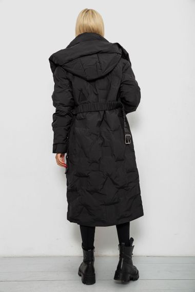 Куртка жіноча зимова, колір чорний, 244R5609 | Зображення 3