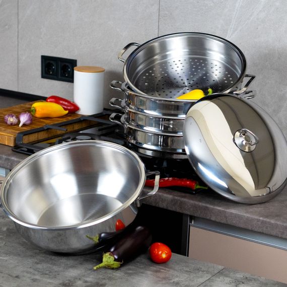 Мантоварка Arian 6 пред. 30 см Mantı Pot