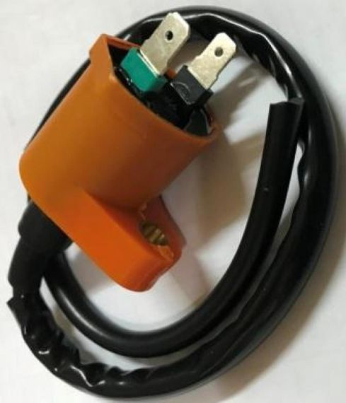Котушка запалювання (тюнінг) 4T GY6 50-150 (жовтогаряча) VDK-2