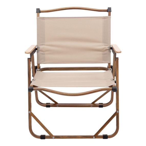 Крісло розкладне туристичне 50×51×64 см крісло складне для пікніка на природу Бежеве HP-SY-1