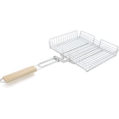 Решётка для гриля Voltronic з високим бортом 31х25х5 см (YT-CB15) | Зображення 3