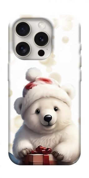 Чохол з картинкою New Year's animals 4 для Apple iPhone 16 Pro (6.3")