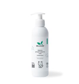 Шампунь для довгошерстих котів Delamark Long Hair Cat Shampoo, 500 мл