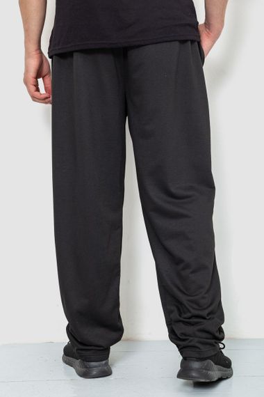 Спорт штани чоловічі, колір чорний, 244R10018 | Зображення 3