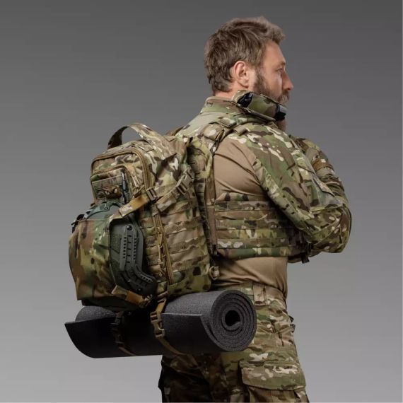 Тактичний рюкзак DP20 Мультикам, військовий рюкзак Ukrarmor укрармор, штурмовий рюкзак ЗСУ страйкбол подорожі 20л MOLLE | Зображення 5