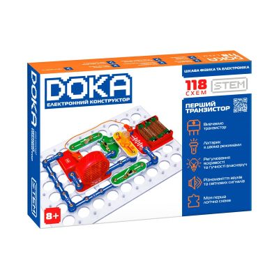Конструктор DOKA электронный 118 схем (D70701) | Зображення 4