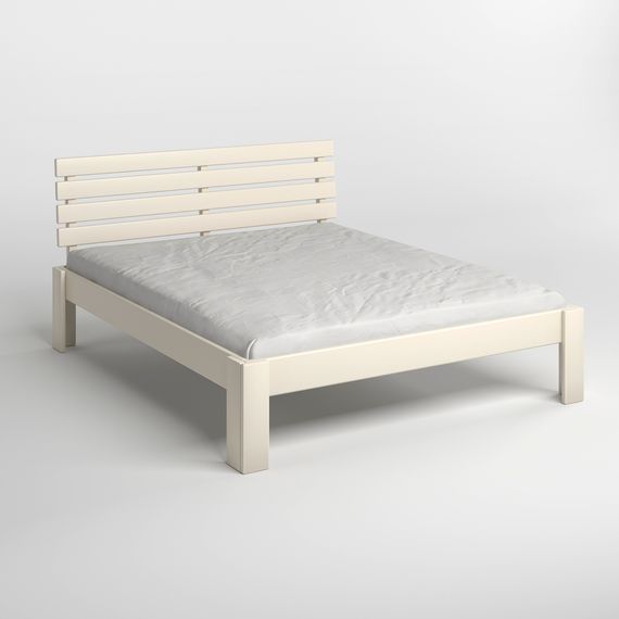 Полуторне дерев&#039;яне ліжко Mebigrand Техас Айворі (S0505Y30R) 120х190 см (MBG-7055) | Зображення 1