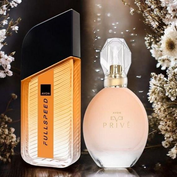 Парфумерний набір Eve Prive Avon для Неї 50 мл + Full Speed для Нього 100 мл